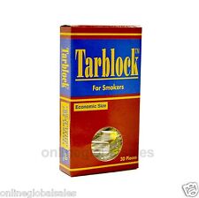 TARBLOCK Disposable Cigarette Filter Tips (30 filters) Remove tar & nicotine,out picture