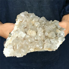 4.33 LB Natural Calcite Quartz Cluster Crystal Mineral Specimen - Madagascar picture