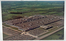 Vtg. Volkswagen VW Westmoreland Auto / Car Plant (Pennsylvania) Aerial Postcard picture