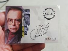 2005 Inkworks The X-Files: Connections Tom Braidwood Autograph Card A-7 picture
