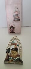 Noahs Ark Wall Art Decor Resin With Box Vintage Holidays Ornate picture