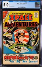 SPACE ADVENTURES #40 CGC 5.0 W/P🏆CLASSIC STEVE DITKO 1961 SILVER AGE COVER🏆 picture