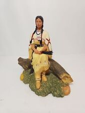 1994 Hamilton Collection Minnehaha Figurine Noble American Indian Women  3498A picture