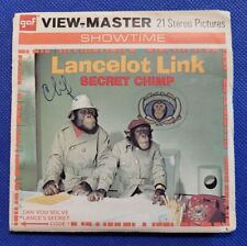 COLOR Gaf B504 Lancelot Link Secret Chimp TV Show view-master 3 Reels Packet picture