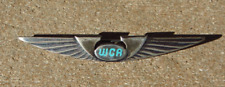 1950s WCA West Coast Airlines Sterling Wing Badge Insignia Pin picture
