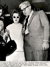 LG948 1964 Wire Photo LITTLE LYNN AND BELLI Carousel Stripper Dallas Texas Cig picture