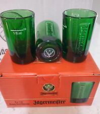 NEW Set Of 6 Jagermeister Green Shot Glasses For Your Bar Or Man Cave picture