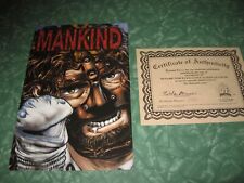 MANKIND #1 DF Numbered Variant ~  Mick Foley Comic w/ COA picture