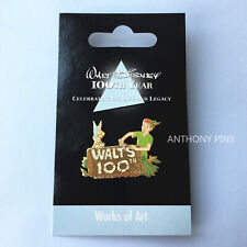 Disney Pins JDS Walt Disney 100th Works of Art Peter Pan & Tinker Bell picture