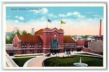 Lexington Kentucky Postcard Union Station Exterior Building 1920 Vintage Antique picture