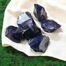 Raw Blue Goldstone Rough Rocks Healing Reiki Crystal Mineral Specimens Ornament picture