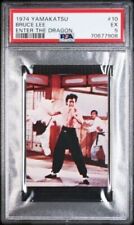 1974 Yamakatsu Towa Enter the Dragon #10 Bruce Lee RC Rookie PSA 5  VG - VG/EX picture
