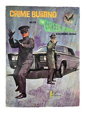 Vintage 1966 Watkins-Strathmore Coloring Book CRIME BUSTING WITH GREEN HORNET 🐝 picture