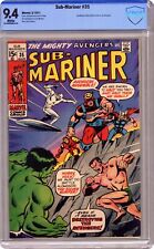 Sub-Mariner #35 CBCS 9.4 1971 20-3CCB3AA-010 Prelude to first Defenders story picture