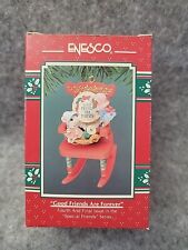 Enesco Christmas Ornament 1994 Good Friends Are Forever Mice Rocking Chair picture