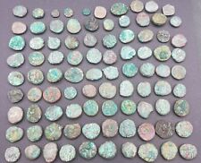 Collection Of Over 100 Pics  Ancients Old Mughal King Genghis Khan Bronze Coins picture
