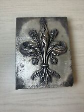 Sid Dickens Memory Block Wall Tile, S-204 Heraldry Silver  **Retired** picture