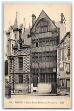 c1910 Saint Maclou Church Presbyterian Rouen France Mercier Champagne Postcard picture
