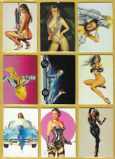 Lot 9 HAJIME SORAYAMA SEXY ROBOTS & PINUPS  #1 - #9 Mint Trading Cards 1993 Sexy picture