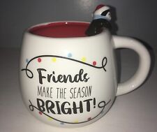 Hanging Penguin Mug Friends Make The Season Bright Pavilion’s Pets 2019 Preowned picture