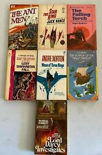 SciFi paperback lot all 7 different books (years vary) picture