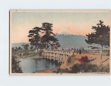 Postcard Mt. Fuji From Shozukawa Bridge Japan picture
