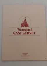 RARE Official Disneyland Cast Survey Published in 1986 picture
