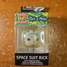 Funko Pop Keychain: Rick and Morty - Space Suit Rick Vinyl Figure VAULTED picture