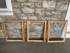 Three New Gold Solid Wood Picture Frame 25X28.5X1