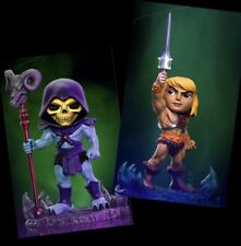 HE-MAN and SKELETOR Masters of the Universe MOTU Iron Studios MiniCo figures picture