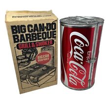 1984 Vintage Coke Can Coca Cola BBQ Grill Big Can-Do Barbeque with Box 14