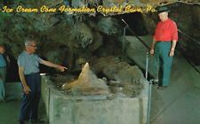 Postcard PA Crystal Cave Ice Cream Cone Formation Unposted Vintage PC J2227 picture