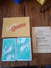 Vintage Playing Cards in Case  Very Good Condition picture