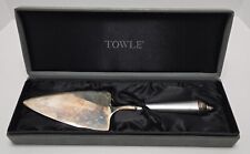 Towle Silverplate Pie Cake Dessert Server Boxed Vintage Wear Silver Plate 11.25