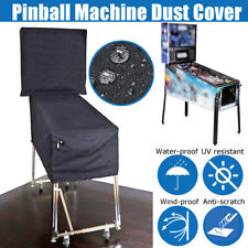 Pinball Machine Dust Cover Polyester Fabric Widebody Anti-UV Waterproof Black picture
