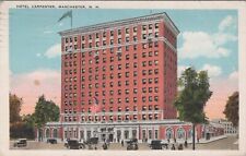 Manchester New Hampshire Hotel Carpenter Fireproof 12 Story Hotel PC Posted 1925 picture