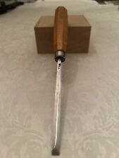 Crat Tool Straight Chisel Made In Spain #1 Sweep 6mm Spanish Steel picture