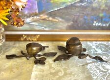 1920s French Art Nouveau Bronze Apple and Pear Ornament/Trinket Box on Branches picture