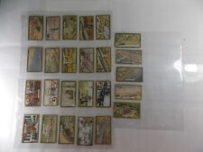 Sarony Cigarette Cards A Day on the Airway 1928 Complete Set 25 in Pages picture