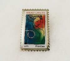 Lapel / Hat Pin: USPS Collector's Pin - Breast Cancer Awareness Stamp  picture