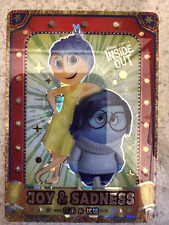 Joy Sadness Red RARE Limited Disney 100 Pixar 37th Oscar Trading Card 57/100 picture