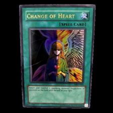 Yugioh Change of Heart Spell Card MRD-060 Foil Ultra Rare Unlimited Preowned picture