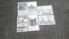 lot of 6 real photo postcards Outhouse humor picture