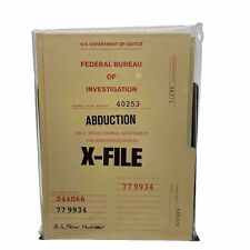 The X Files Case File Journal 2017 Book New Sealed Ribbon Bookmark 232 Pages picture