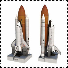 1:150 Scale US Space Shuttle Atlantis DIY Handcraft PAPER MODEL KIT gift picture