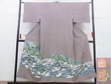 Kimono Colored Tomesode   Luxury  Yuzen Artist'S Hamamatsu Bun Masterpiece N-Yc5 picture