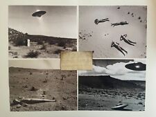 UFO Photos Vintage 1950s Alien Top Secret Documents Area 51 Roswell Crash picture