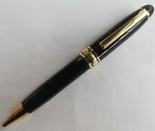 Luxury Le Grande Series Black+Gold Clip 0.7mm nib Ballpoint Pen NO BOX picture