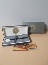 Vintage Sheaffer Connaisseur  Ballpoint Pen Black with Gold trim In Original Box picture