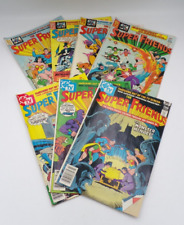 LOT OF 7 SUPER FRIENDS COMICS ~ ISSUES #1-6 and 10 ~ 1976 DC COMICS picture